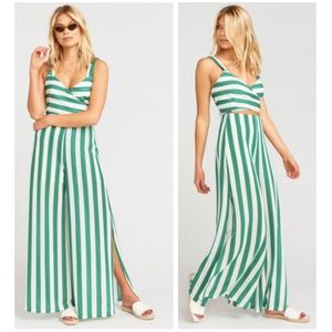 NWT Show Me Your Mumu Cabana Stripe Top & Pants XS